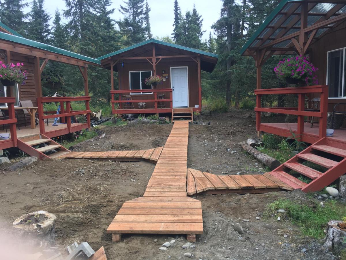 Whispering Woods Ak Cabins Kasilof Екстериор снимка